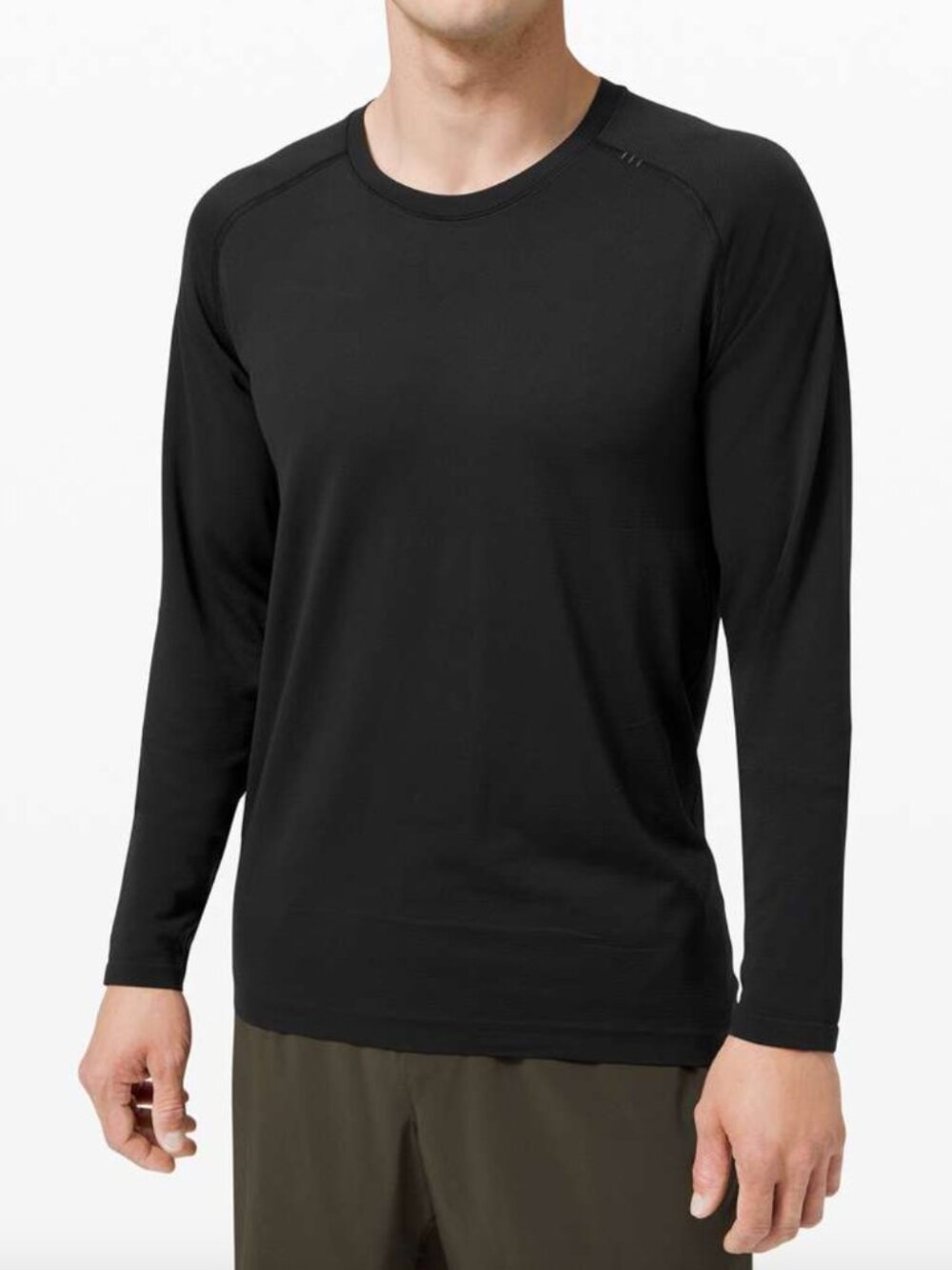 Lululemon • Men's Metal Vent Tech Long Sleeve 2.0 Mesh Shirt in Black • L